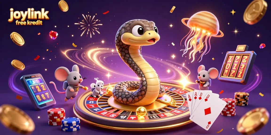 Experience the thrill of joylink free kredit as playful astronaut mice join a cosmic casino adventure.