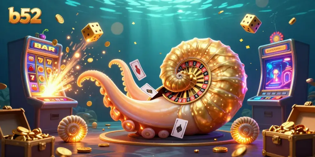 Experience the thrill of b52 casino gameplay with vibrant 3D characters and dynamic slot elements.