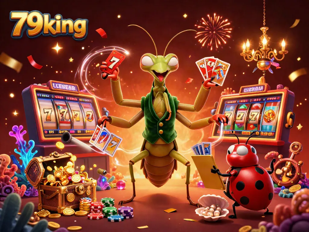 Experience the vibrant thrill of 79king casino with interactive gaming elements and dynamic characters in action.