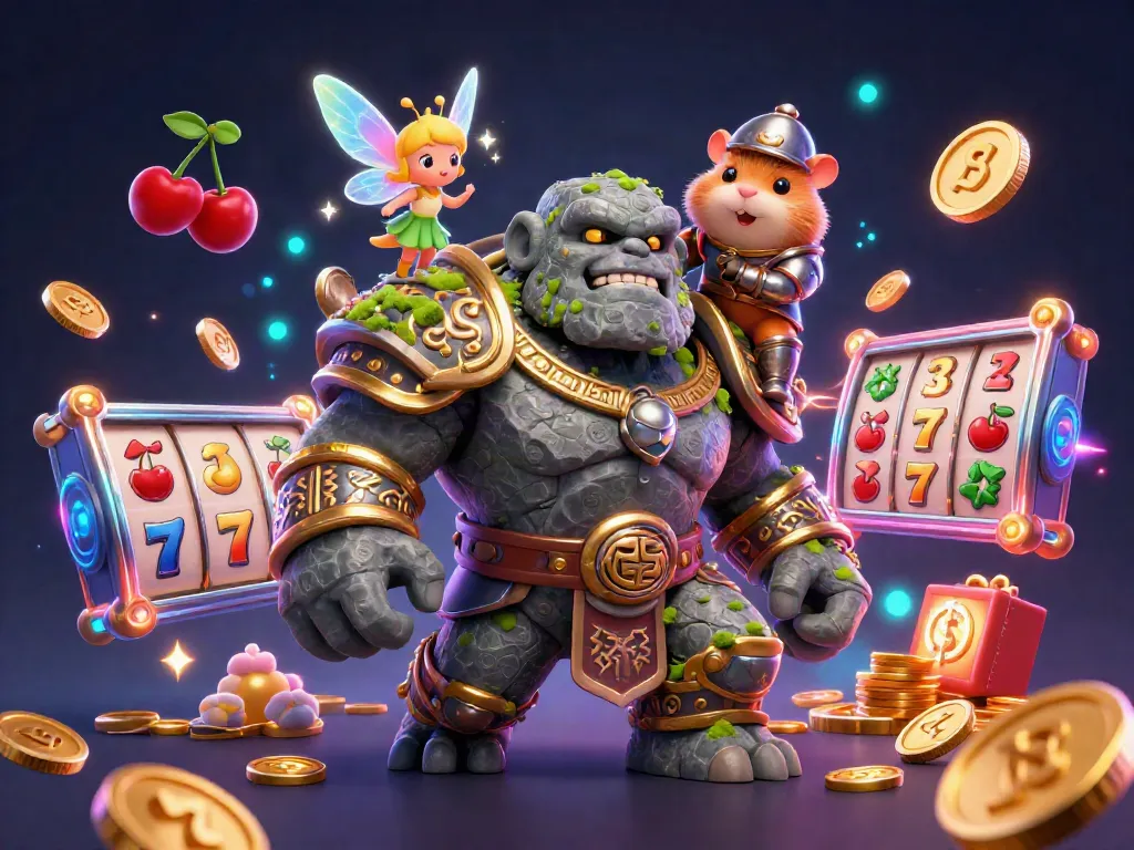 gk88 captivates players with a thrilling online slots experience featuring vibrant characters and dynamic casino elements.