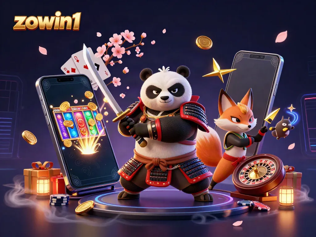 Experience the thrill of gaming with zowin1 featuring dynamic characters and immersive casino elements.