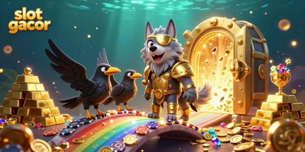 Slot gacor yang menarik dengan karakter mitologi, menghiasi dunia perjudian yang glamor.