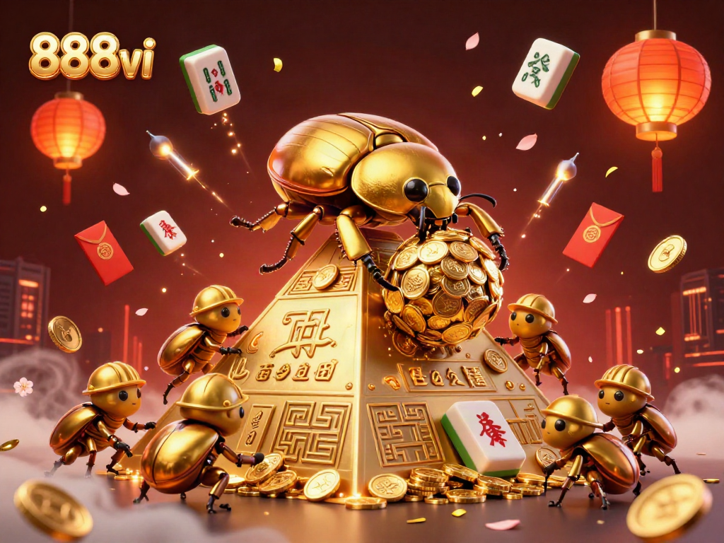 Experience the thrilling adventures and winning moments at 888vi, where golden coins and excitement abound!