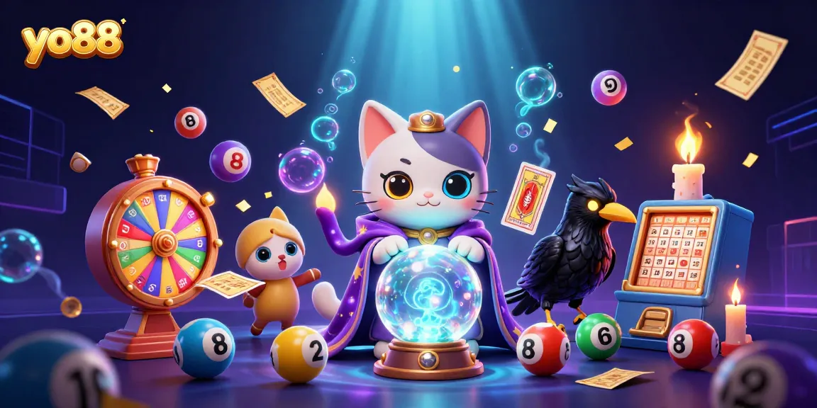 Experience thrilling gaming with yo88 as mystical characters engage in vibrant casino activities.
