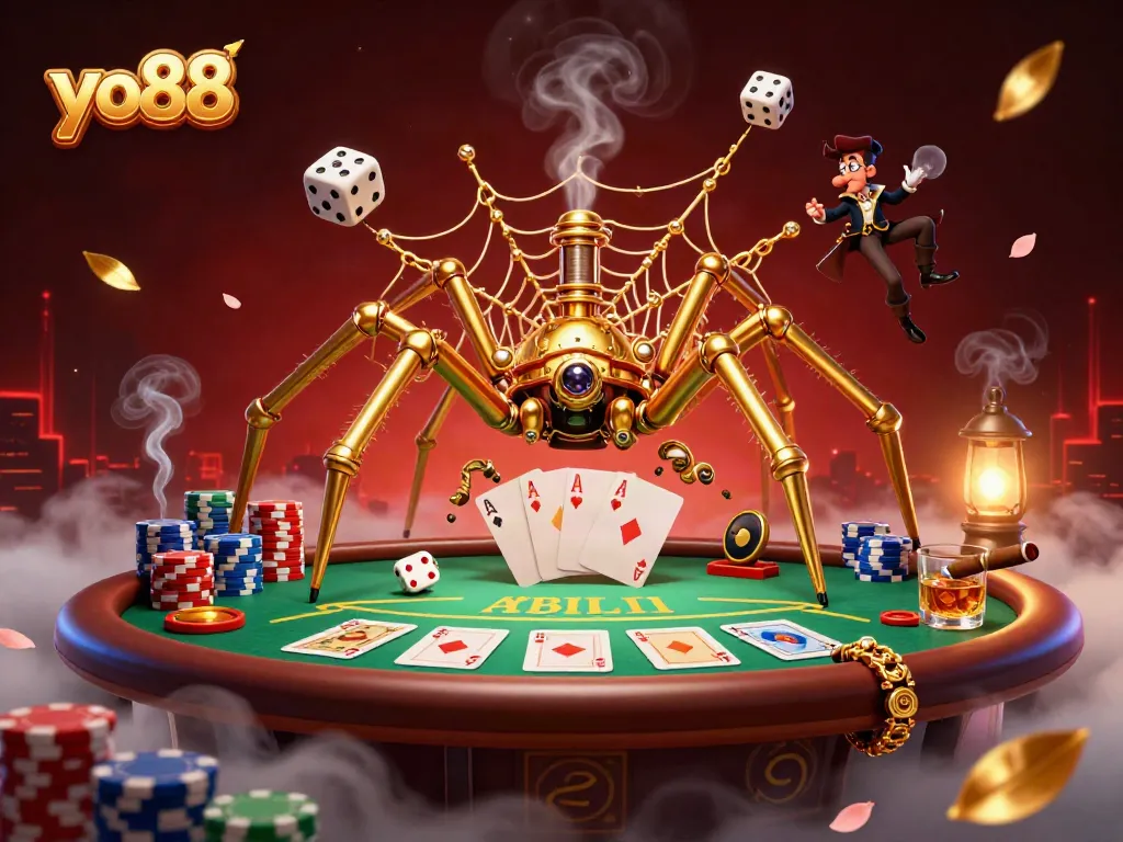 Catch exciting jackpots with yo88's unique gambling experience featuring vibrant casino elements.