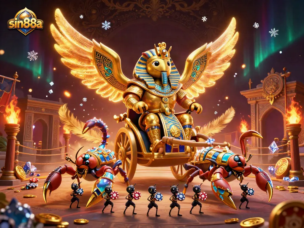 Experience exciting gameplay at sin88a with dynamic casino elements and vibrant characters.