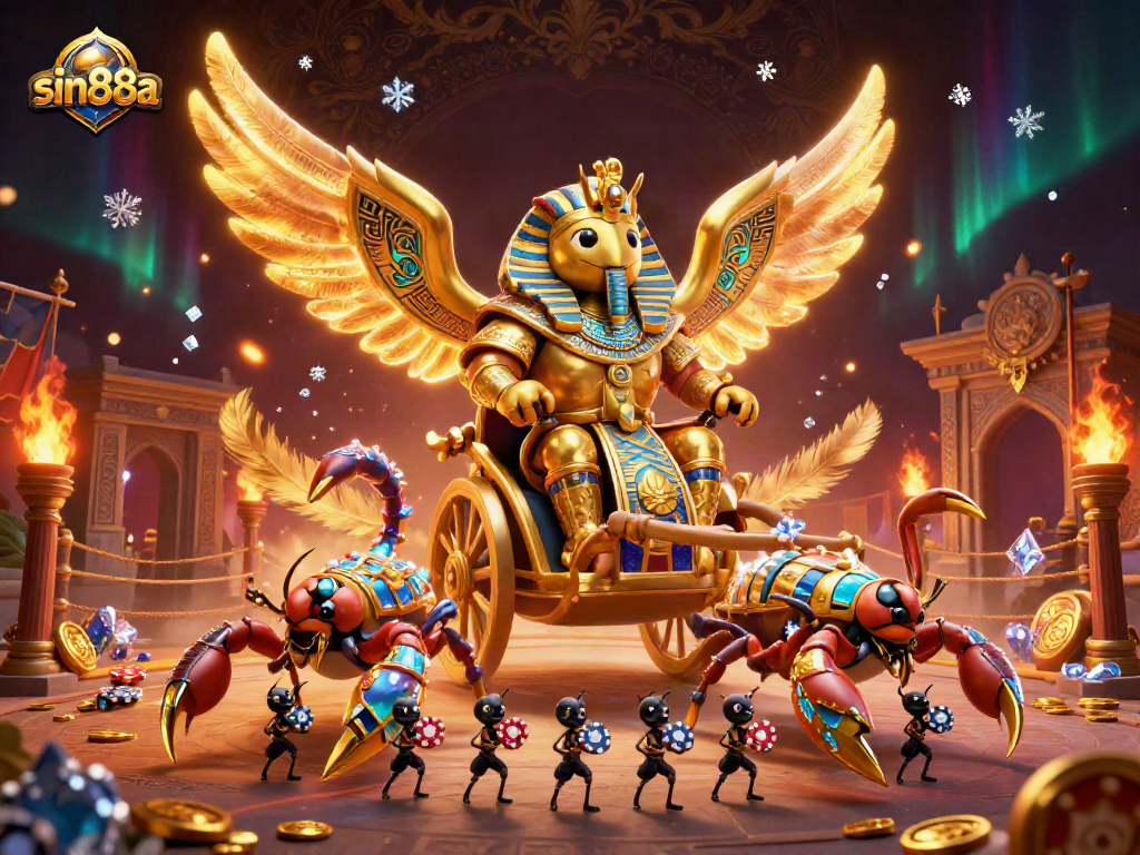Experience exciting gameplay at sin88a with dynamic casino elements and vibrant characters.