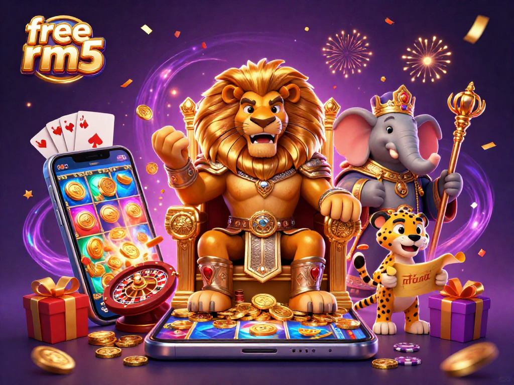 Engage in exciting gaming with free credit rm5, as colorful slot games and charismatic characters come to life.