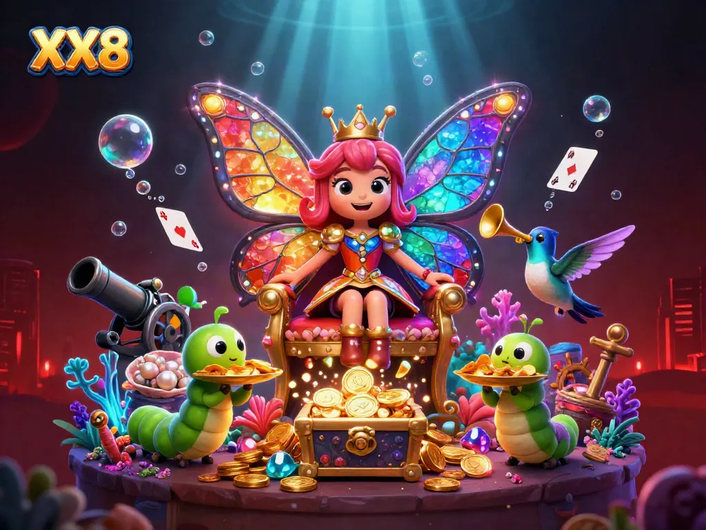 Experience thrilling gameplay at XX8 with colorful gems and rich rewards